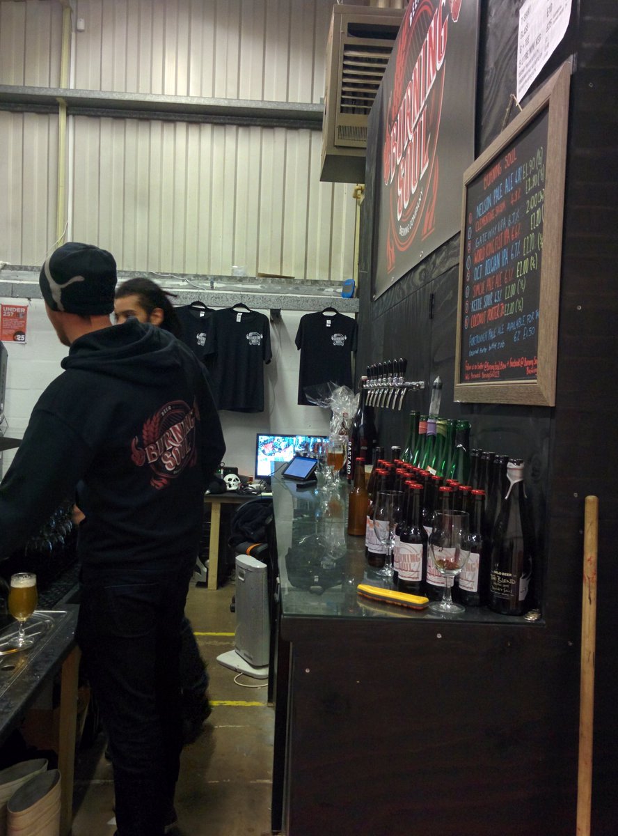 GunQuarter's tweet photo. Venue no. 2 of the Brum @tryanuary - @BurningSoulBrew and some fine local brews, with bonus table football! #getlostbrum #beermuda https://t.co/iEoGi6g8um