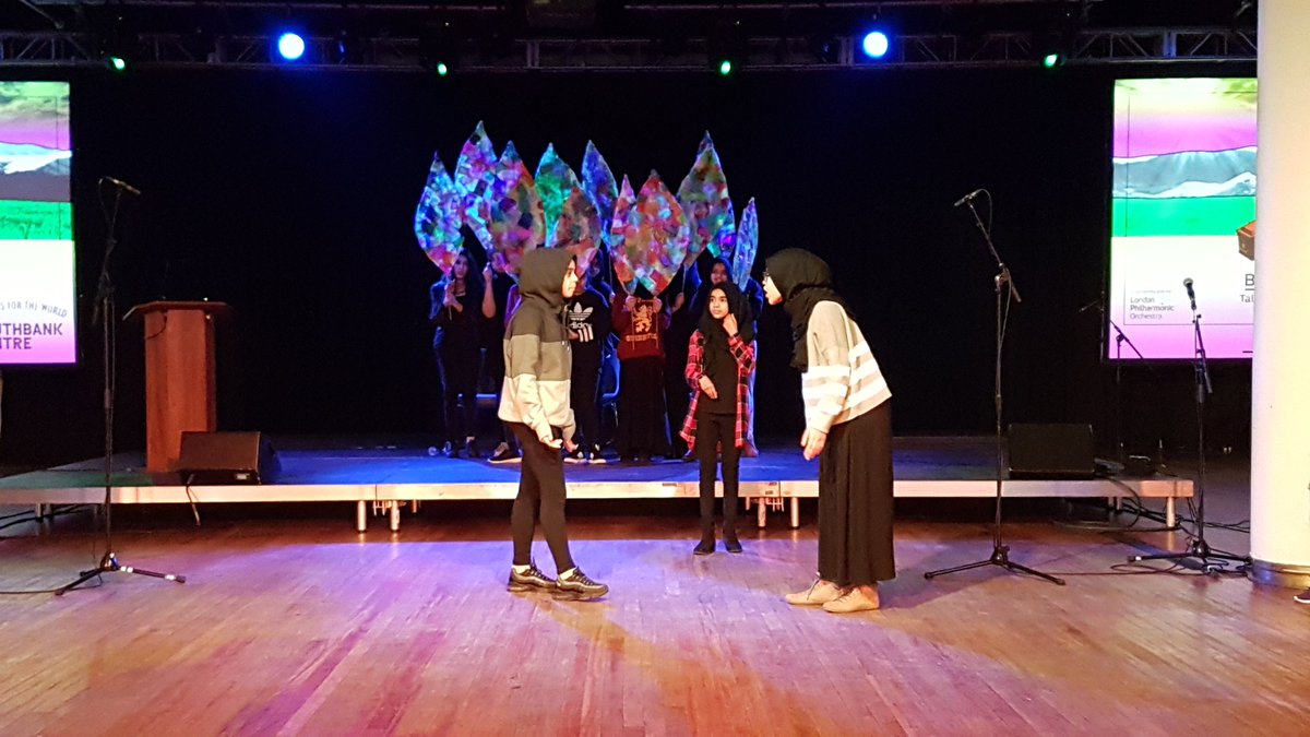 edengirlsWF's tweet photo. @edengirlsWF at #BeliefandBeyond @southbankcentre @MujuCrew Stories of Creation https://t.co/h8G1CzI6CO