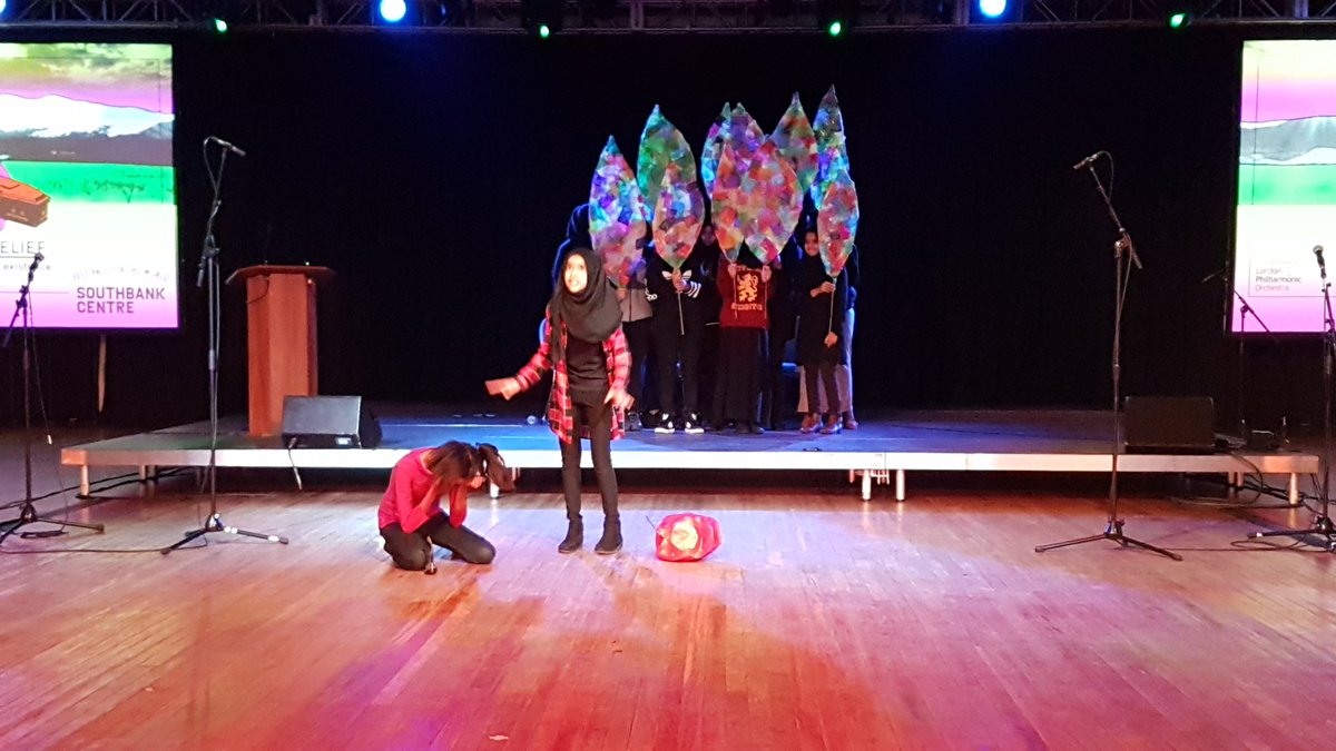 edengirlsWF's tweet photo. @edengirlsWF at #BeliefandBeyond @southbankcentre @MujuCrew Stories of Creation https://t.co/h8G1CzI6CO