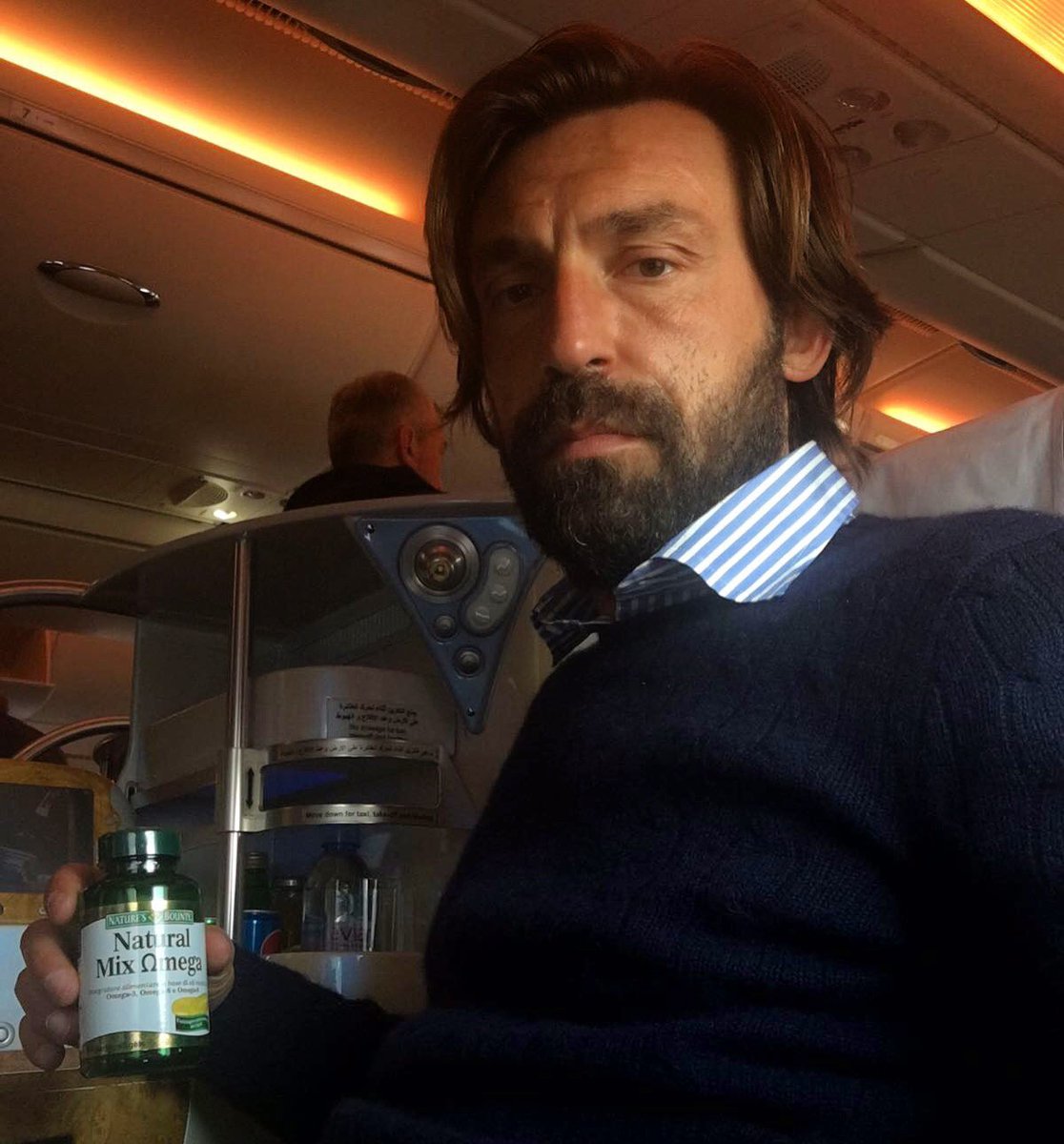 Pirlo_official's tweet photo. Flying back to NY to get ready for the new season #strenght #gettingfit https://t.co/UwugJ7KjUs