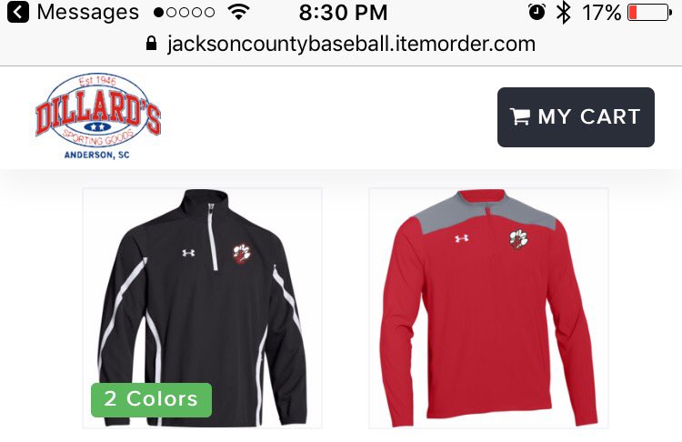 JCPantherAth's tweet photo. You can get @jcchsbaseball new UA gear at https://t.co/Ggm6tJy6Ej available for purchase for one week. https://t.co/XJAzbP7fV0