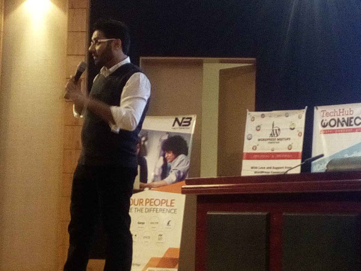 usmaniqbalSE's tweet photo. How to sell and market #WordPress products by @FahadShakeel @Mehr_ina #WPMeetupPK #TechHubConnect @press_tigers @Nextbridge_pk https://t.co/UdH598Rgkw
