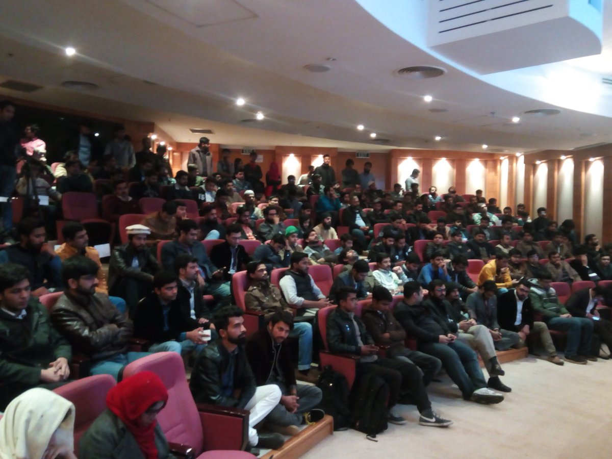 _AbdullahNaveed's tweet photo. Few mints of Silence for Aazan-e-Zuhar...
#WPMeetupPK https://t.co/joUred1WX6