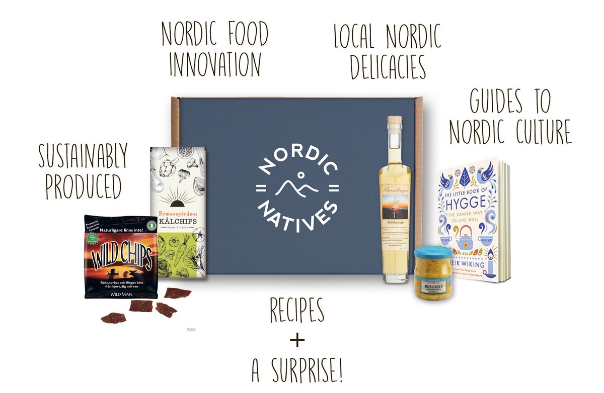 Lokale nordiske gourmetprodukter fra et nyt nordisk land hver måned. En abonnementskasse for de eventyrlystne! 

#dkfood #erhverv #dkgreen