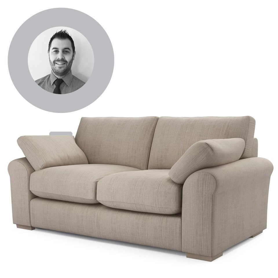 the_lounge_co's tweet photo. Steve from @AlanWardFurn in Shrewsbury chooses the Sophia Sofa in Soft Woven Chenille - Dove Cloud: https://t.co/tgZzE3w6wA #partnerpick https://t.co/VKXm9Xsj9e