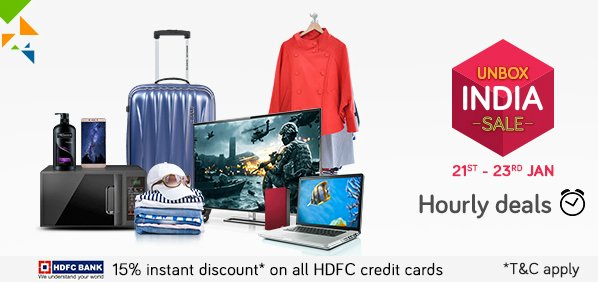 Voucherscodein's tweet photo. 70% OFF + extra 15% OFF with HDFC bank cards on all products #UnboxIndiaSale #BigDiscounts #Voucherscode #HDFC Bank https://t.co/COQYvhai4v https://t.co/jRJZv4J0GQ