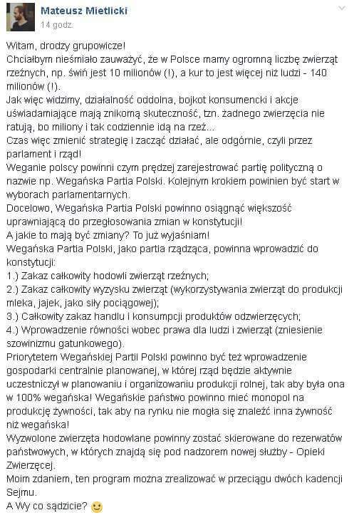 Uwaga! Materiał silnie rakotwórczy. Czytasz na własną odpowiedzialność 😷🙈 
Znalezione na fb.