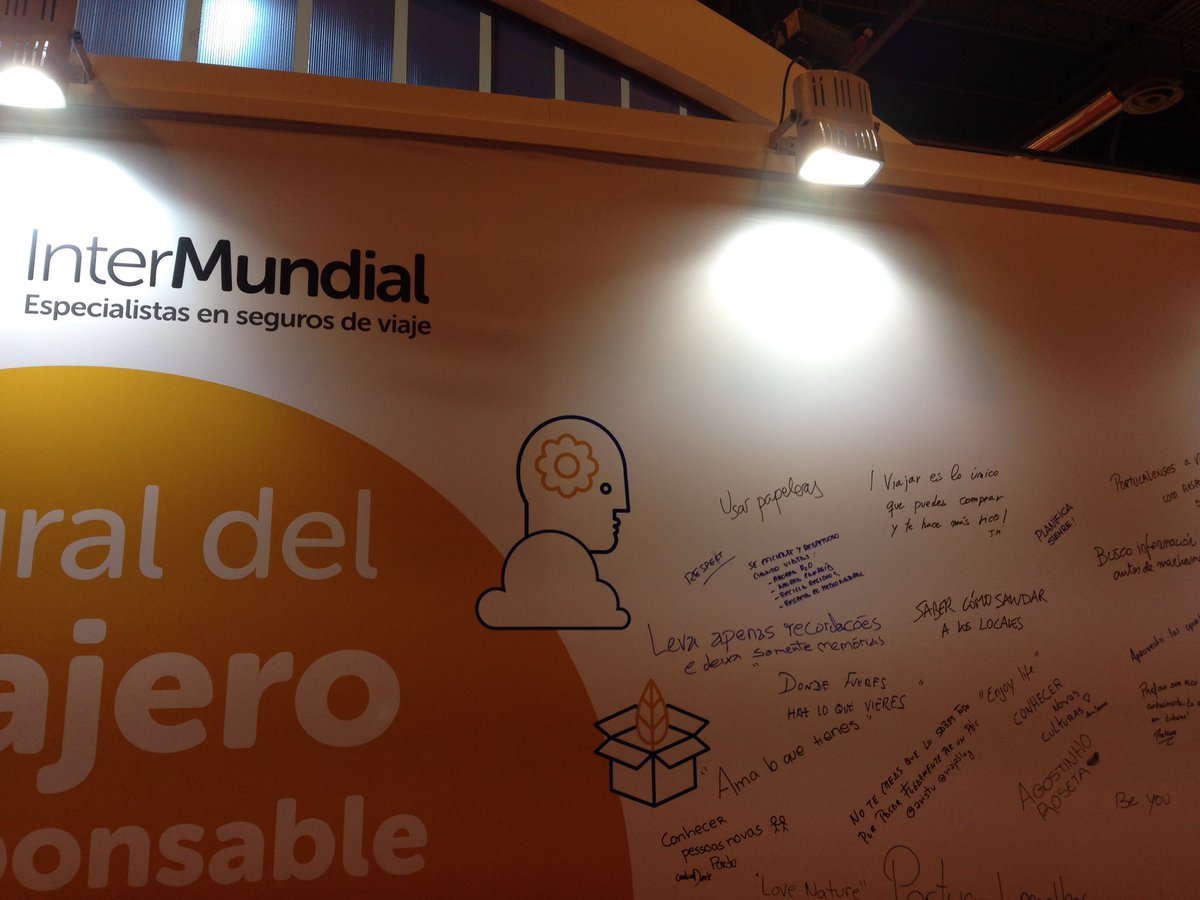 mimochilamepesa's tweet photo. @InterMundial_ES #imresponsable #turismoresponsable panel de intermundial sobre acciones llevadas a cabo para un turismo responsable https://t.co/DQUELmg6Im
