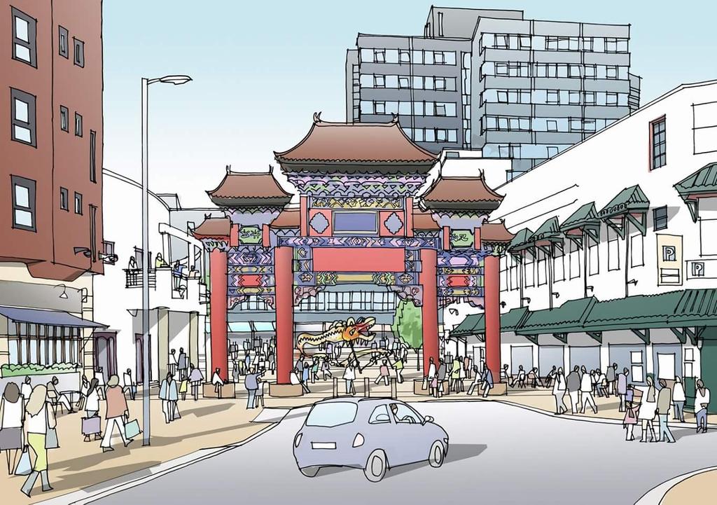 SouthsideDist's tweet photo. Artist impression of the new Southside Square https://t.co/XB8D6BvHSl
