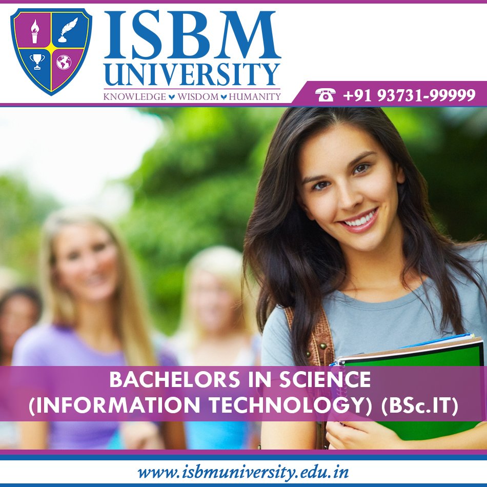 ISBMUniversity's tweet photo. The #BachelorDegree in #InformationTechnology is a #3YearProgram offered by #ISBMUniversity. #ISBMU :- https://t.co/D5SDl78hfn https://t.co/VAIKKLLAZp