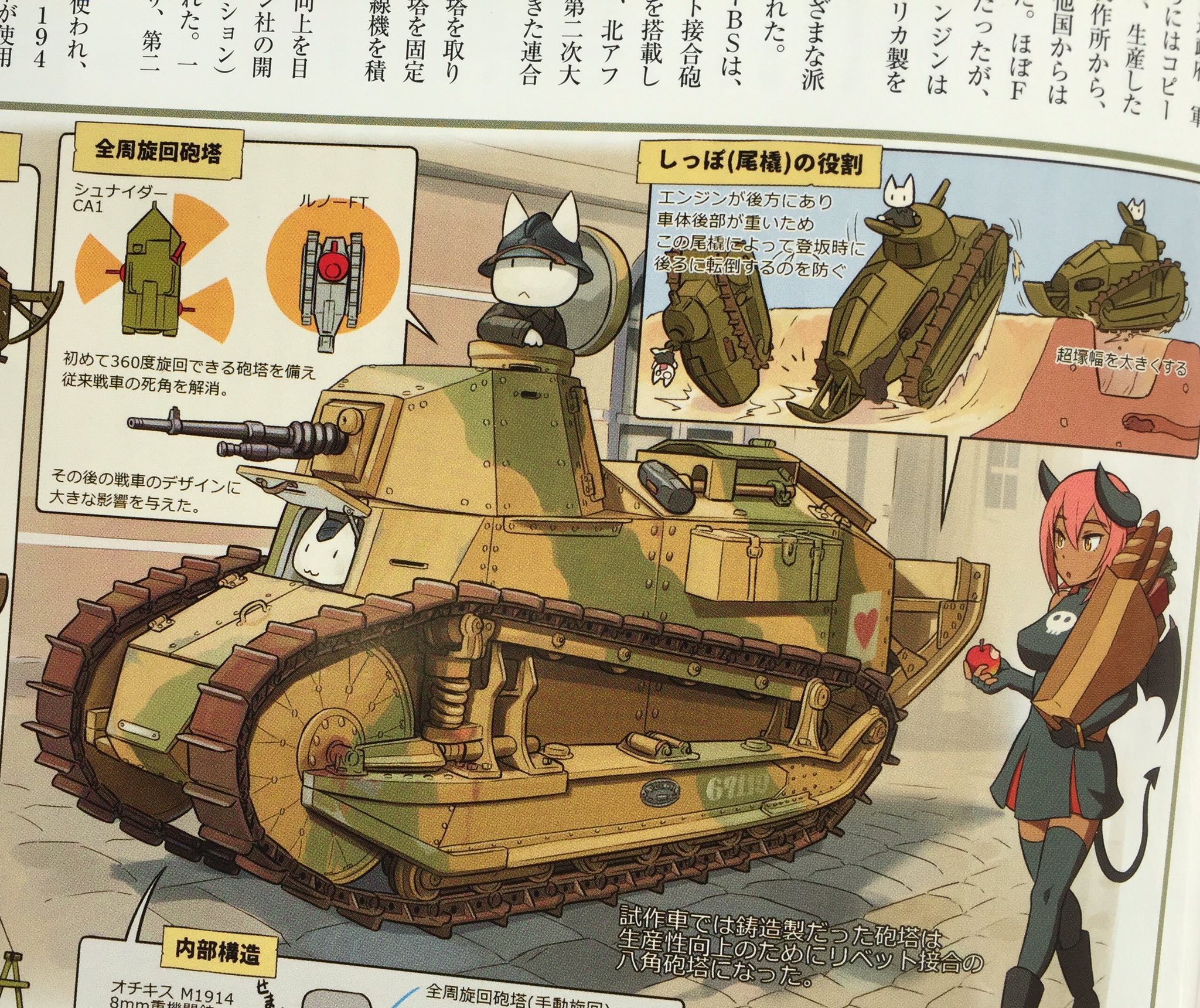すずきあきら💙💛『イラスト図解・第一次大戦傑作兵器