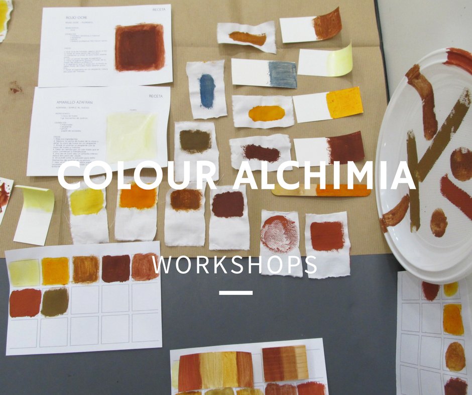 ColourAlchimia's tweet photo. Getting ready for NEW @ColourAlchimia workshops. #studiolauradaza #colour #workshops #pigments #colourmaking #natural https://t.co/U3A3G3PKv7
