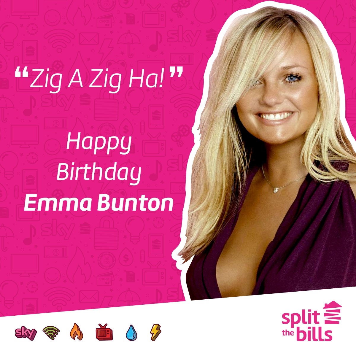 Happy Birthday to Emma Bunton who turns 41 today! 