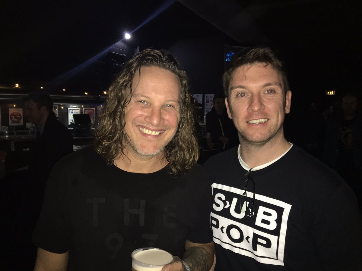 sslug1's tweet photo. Great meeting and hanging out with an awesome band in Sheffield. #candlebox #kevinmartin #sheffieldplug #marysruinmark https://t.co/6pIaebhU7q