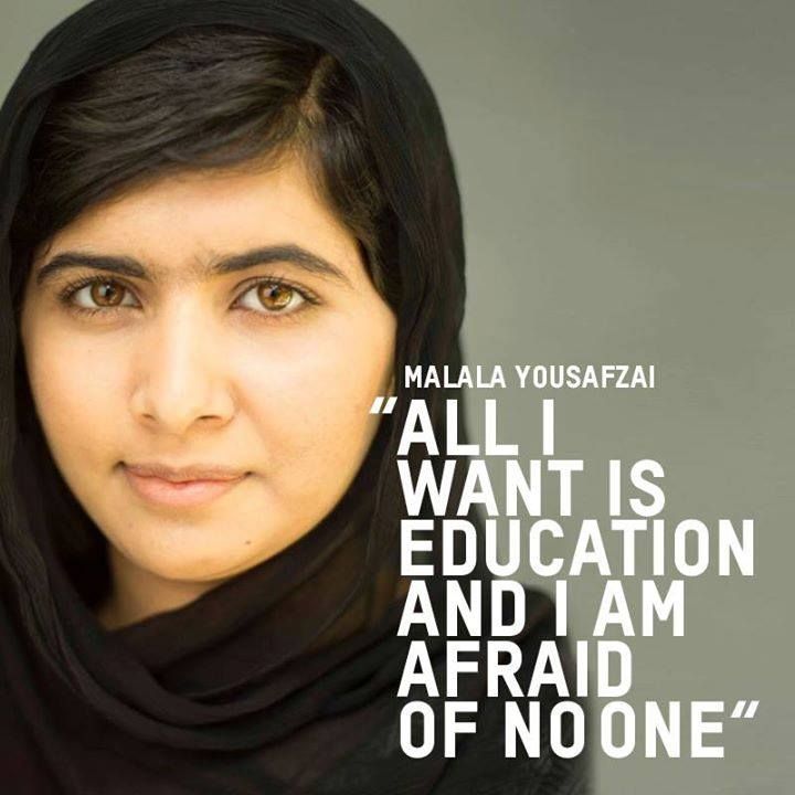 xandergomez's tweet photo. #WomenWhoHaveInspiredMe Malala Yousafzai - A young woman who took on her own society &amp; culture, almost costing her, her life. #WomensMarch https://t.co/OEMdurA22f