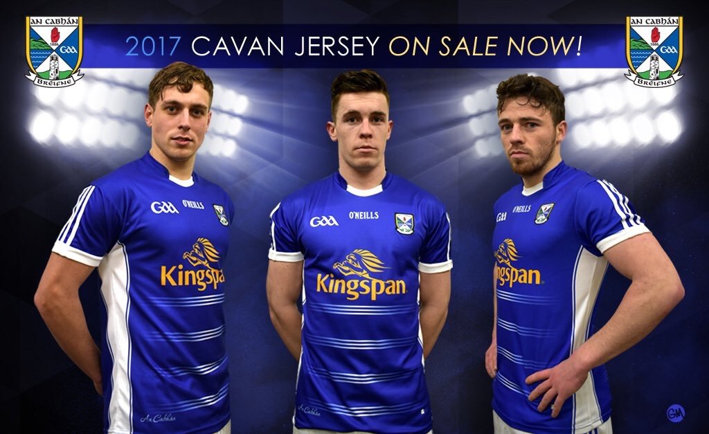 The new <a href="/CavanCoBoardGaa/">Official Cavan GAA</a> jersey has been released, it gets a big thumbs up from us 👍