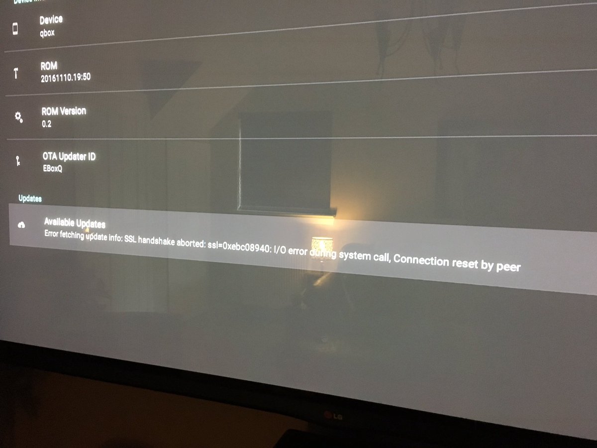 Slooj72's tweet photo. @DroidSticks any idea what this means ? When I press updates ... https://t.co/9jxBqRTjen