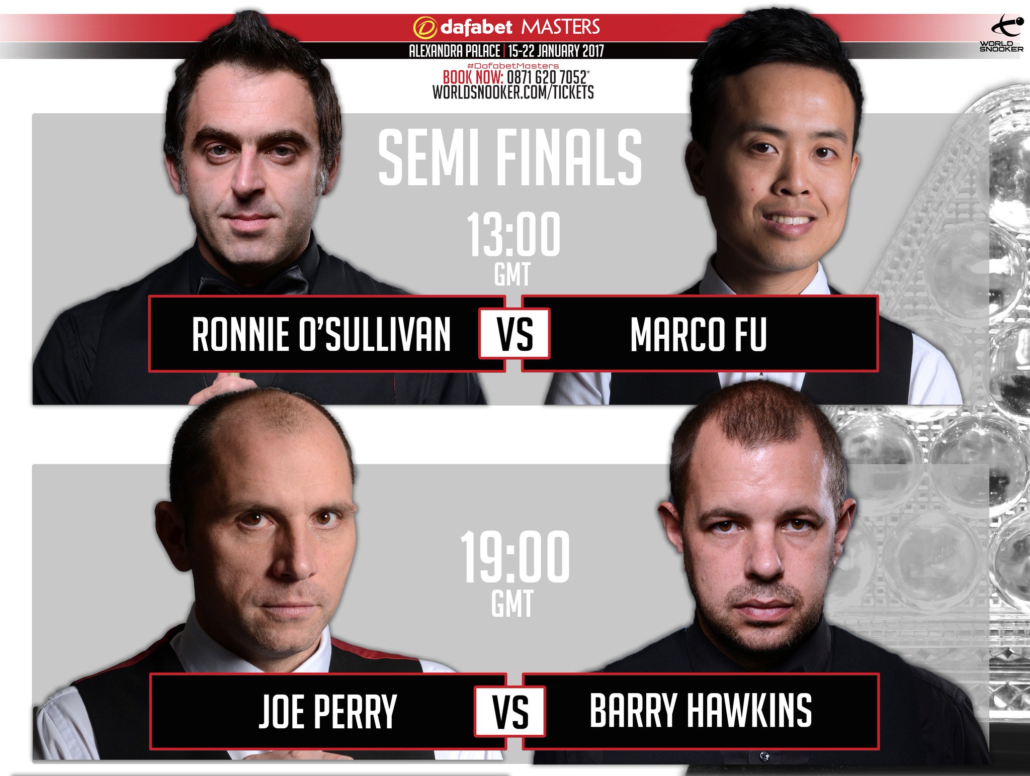 мастерс 2017, полуфиналы