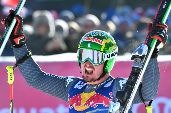 neveitalia's tweet photo. Dominik Paris si ripete sulla Streif: sua la Discesa di Kitzbühel! #Kitzbuehel #fisalpine #alpineski @fosco76 https://t.co/Jx01KCfrSg https://t.co/efVbOGeUbK