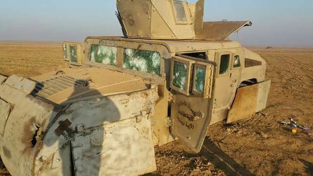 teamsmediawar's tweet photo. 🔴 #الحشد_الشعبي يدمر مفرزة لما تسمى #كتيبة_الاقتحامات #ولاية_نينوى تابعة لعصابات #داعش غرب #الموصل 

#ترامب
#معركة_الموصل
#تلعفر https://t.co/NtUf1wiq1d