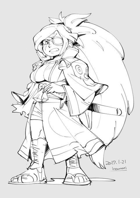 お絵描き:GG 梅喧 