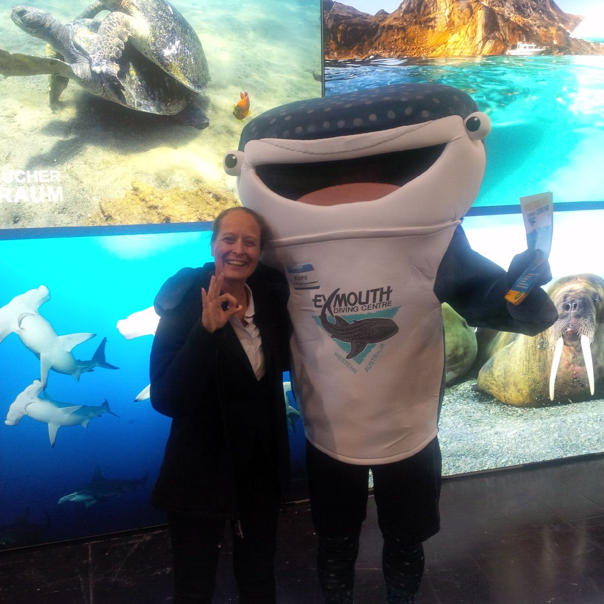 KerstinJaeckel's tweet image. #WHALESHARK @nonstopboot ! #boot2017