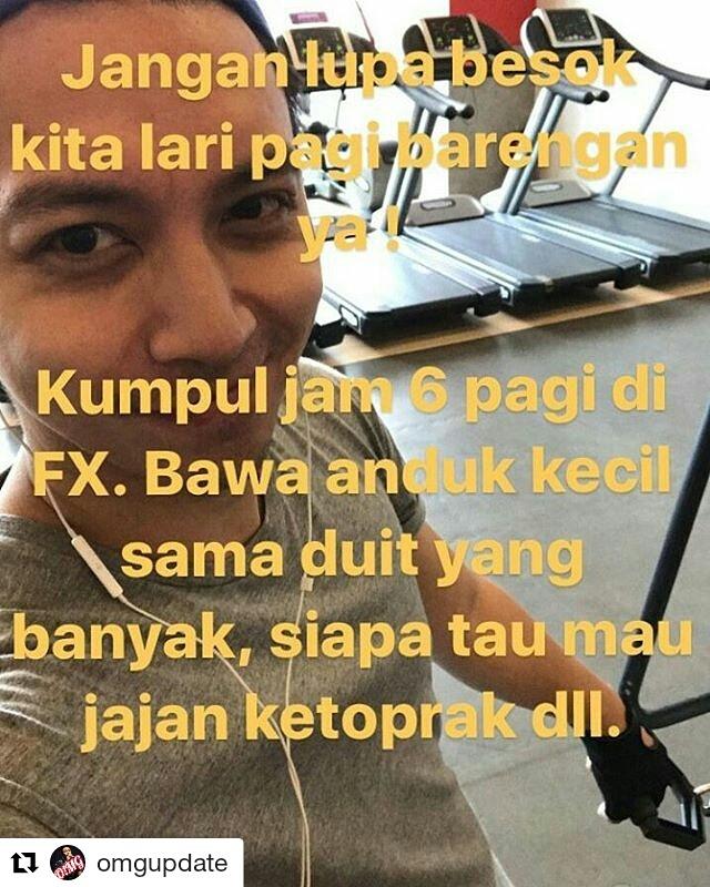 Jangan lupa besok ya Lovers
