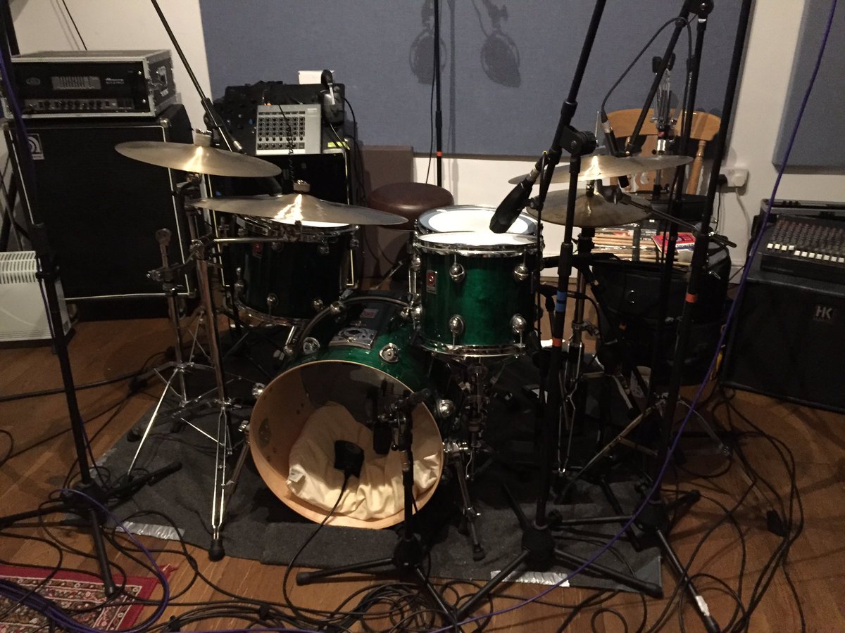 In the studio today recording with <a href="/SophiaMarsha11/">Sophia Marshall</a> @DreamCymbalsUK <a href="/CodeDrumHeads/">Code Drum Heads</a> <a href="/SVMPercussion/">SVM Percussion</a> <a href="/mddrums/">Morgan Davies Drums</a>