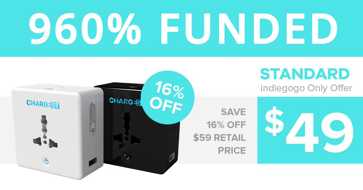 <a href="/GoChargest/">Chargest</a> campaign is extended for another 15 days! Claim your Special Secret Perks NOW (see Updates) 
igg.me/at/gochargest
#indiegogo