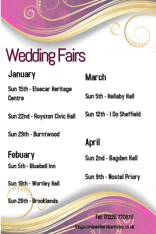 There's plenty of opportunities for you to come see us &amp; our selection of rings! #barnsleyisbrill <a href="/BarnsleyNow/">BARNSLEY NOW</a> <a href="/SYorksBiz/">South Yorks Business</a> <a href="/AYWeddings/">Yorkshire Weddings</a>