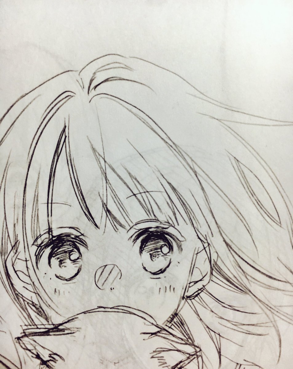 1日以来ツイートしてないことに気付いたので最近のラクガキの中から頬染め女子ズ 