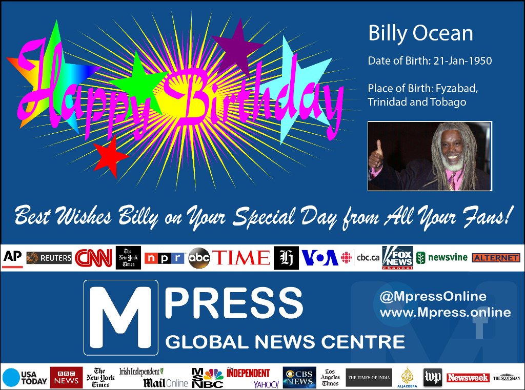 Happy Birthday Billy Ocean 