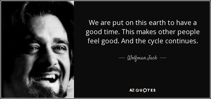 Happy birthday to the late Wolfman Jack!  