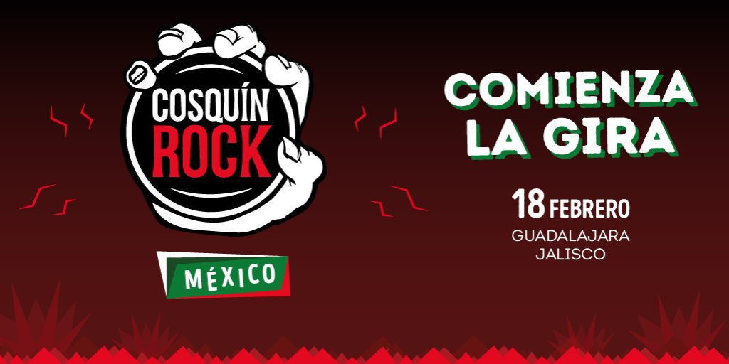 COSQUIN ROCK 2017 EN GUADALAJARA MEXICO basevarsovia.com/cosquin-rock-2…
