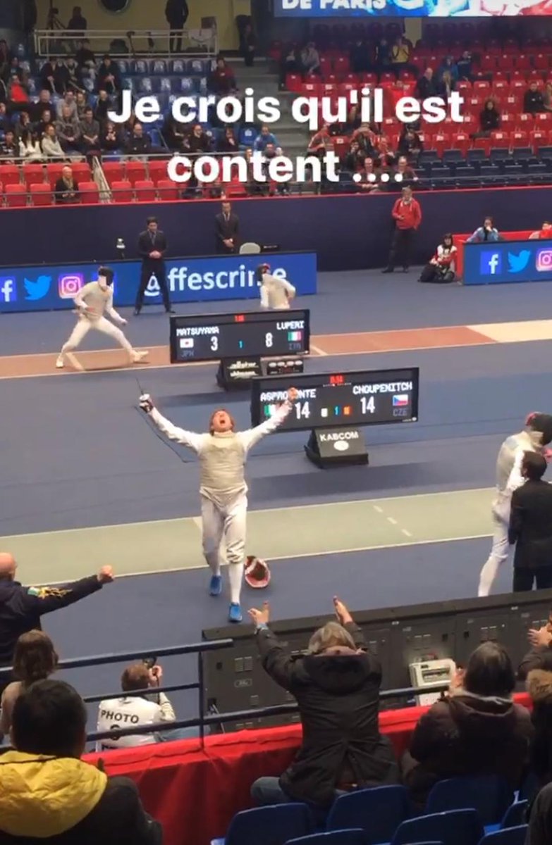 letrollermasque's tweet image. Il est dure de partout ! @ValeAspro  #CIPFleuret