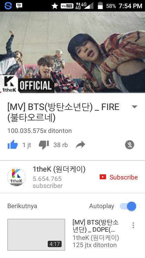 titaniaelsaeka1's tweet photo. Congrats BTS🎉1M viewers🎉
Saranghae BTS
#bangtanboys #suga #RAPMONSTER #JIN #JIMIN #jongkookbts #jhope #taehyung #1MillionThanks https://t.co/90goMn3igj
