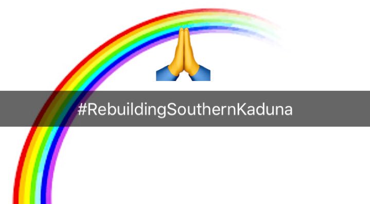 Audu's tweet photo. Let's rebuild relationships, resettle the displaced and help them get back to their lives. Retweet if you support this!! https://t.co/1ZNZO2TREt