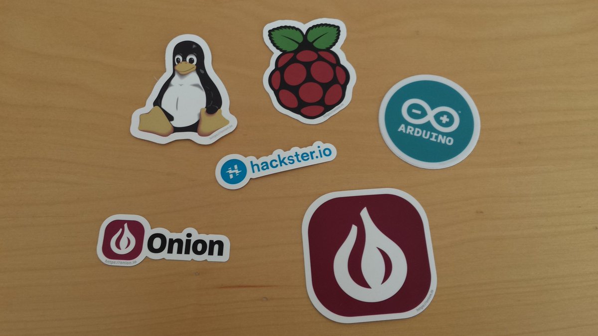 GuillaumeMembre's tweet photo. Just received my #freeDevStickers thx @OnionIoT ! 👏 https://t.co/xQNJVeUd4E