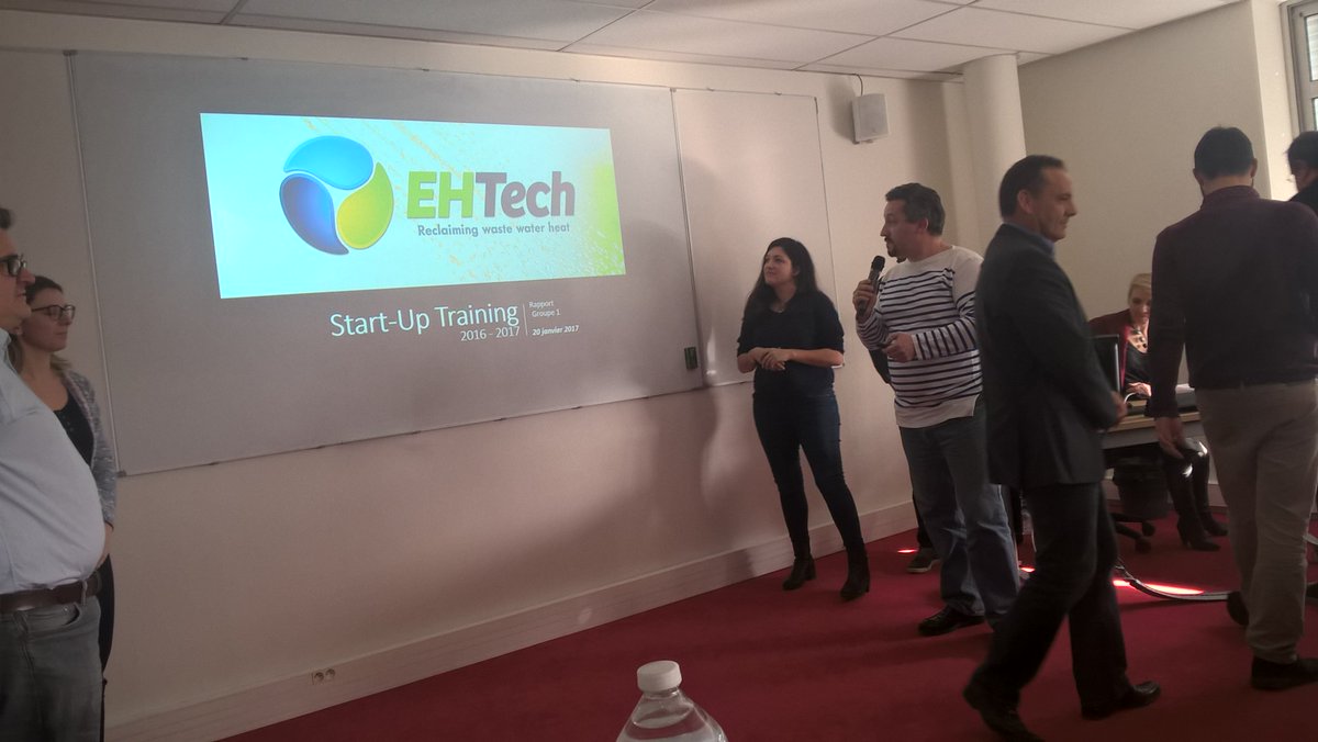 simonbretin's tweet photo. Premier projet #EhTech . Récupération de chaleur dans les eaux usées. #GreenTech #StartupTrainingTBS https://t.co/dlw8RVaiH4