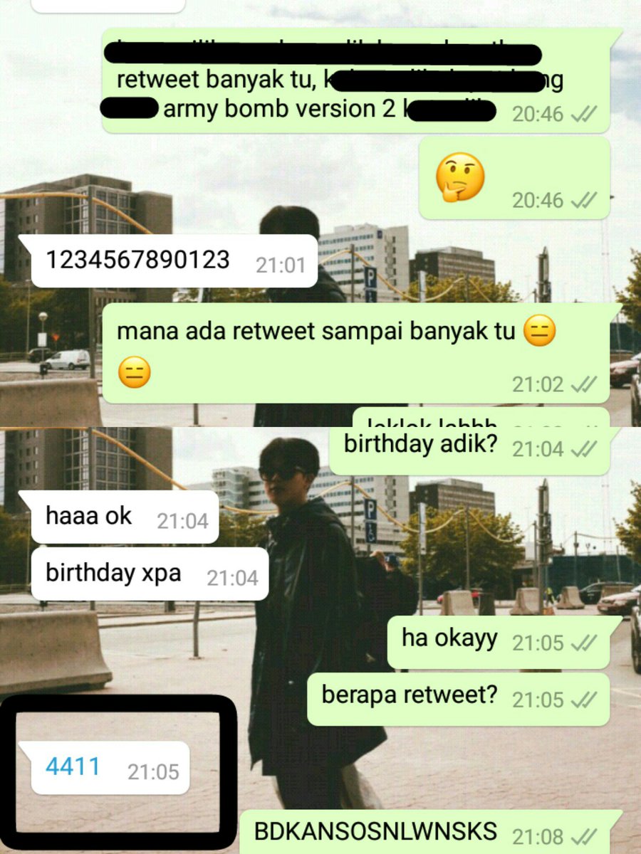 hopeminute's tweet photo. EVERYONE I MADE A DEAL WITH MY SISTER, IF I GET 4411 RTS I WILL GET ARMY BOMB VER.2 FOR MY BIRTHDAY ( 11th MAY ) HELP ITS A BIG NUMBER 🙏🙏💕 https://t.co/yCiP3dltny