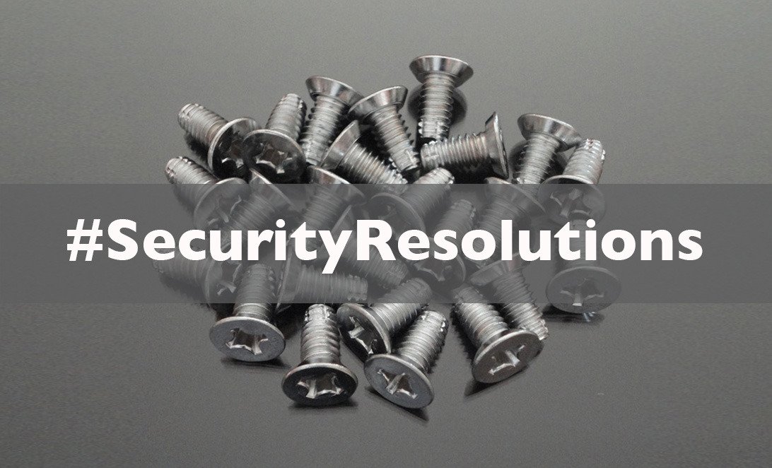 To make sure your hinges are working properly, hinge screws should be periodically inspected for tightness. #SecurityResolutions #Tip