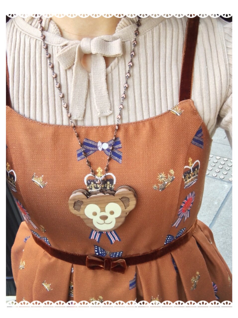 【匿名配送】新品　キューポットQ-pot　アイシングクッキーベアキーホルダー Teddy Bear Cookie 』ネックレス&キーホルダーが6月18日(金)一般