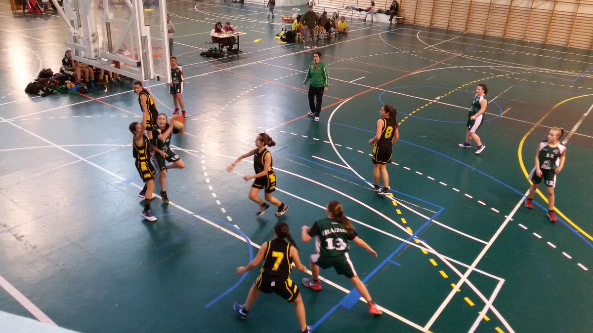 GetxoSaski's tweet photo. Inf fem Rdto pierde 32-40 ante @IbaizabalST #AupaGetxo #Getxokirolak https://t.co/nksJulX92K