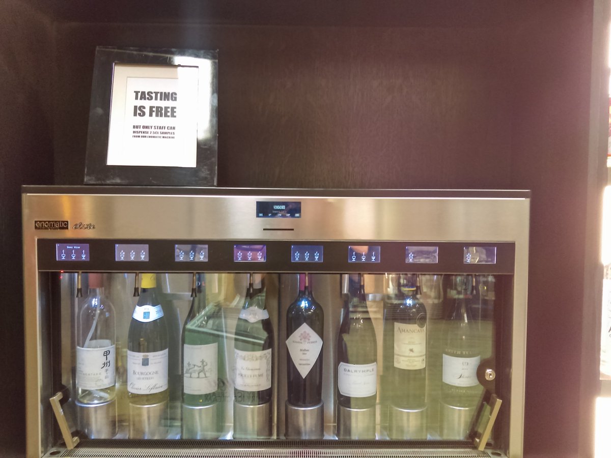 VinoStockbridge's tweet photo. Forget #DryJanuary , what about #TryJanuary ?@EnomaticUK #winetasting #enomaticmachine https://t.co/cLVyJhAWBq