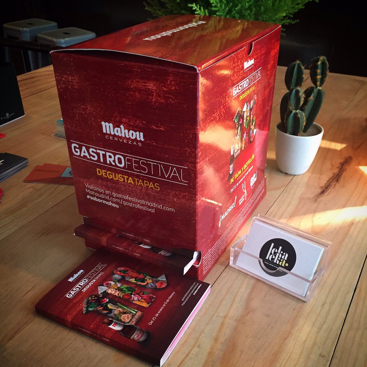 ¡#lekalovers! Atentos entre el 21 de enero al 5 de febrero tenéis una cita con nosotros! #Gastrofestival2017