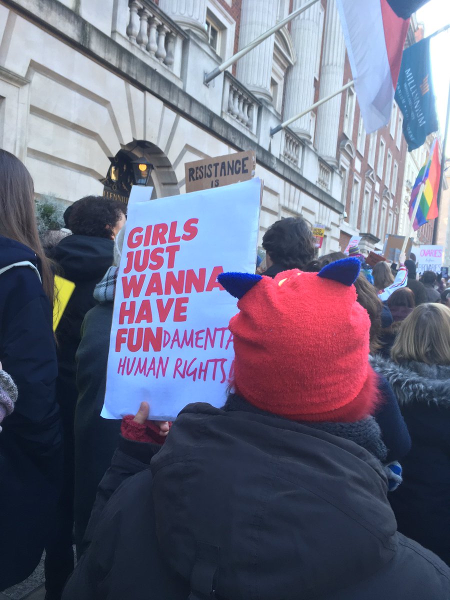 Girls just want to have... #WomensMarch