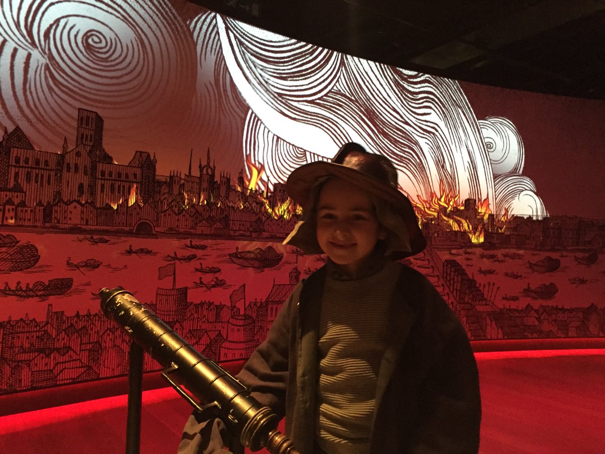 Enjoying #firefire <a href="/MuseumofLondon/">MuseumofLondon</a>