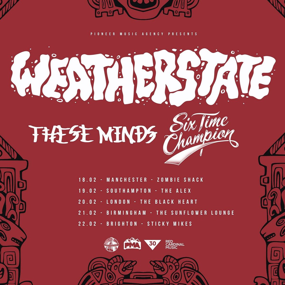 Hey! It's less than a month until we head out with <a href="/thesemindsuk/">These Minds</a> &amp; <a href="/STCofficialuk/">Six Time Champion</a>. Get your tickets now