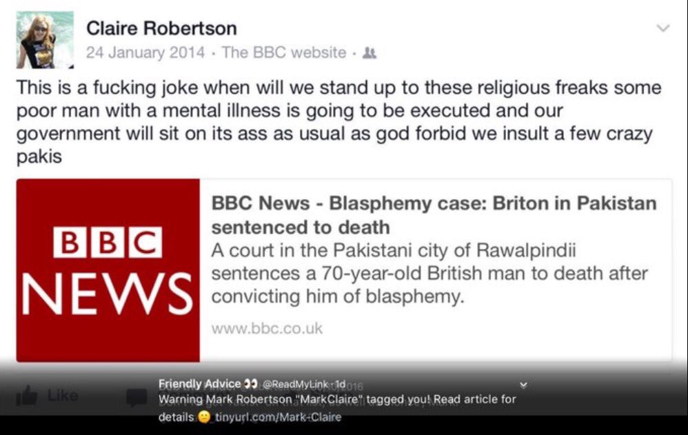 CheckThisAllOut's tweet image. U have been tweeted, mentioned or tagged by Mark Robertson (or 1 of his troll accounts), please check out 3 explanatory links in my bio