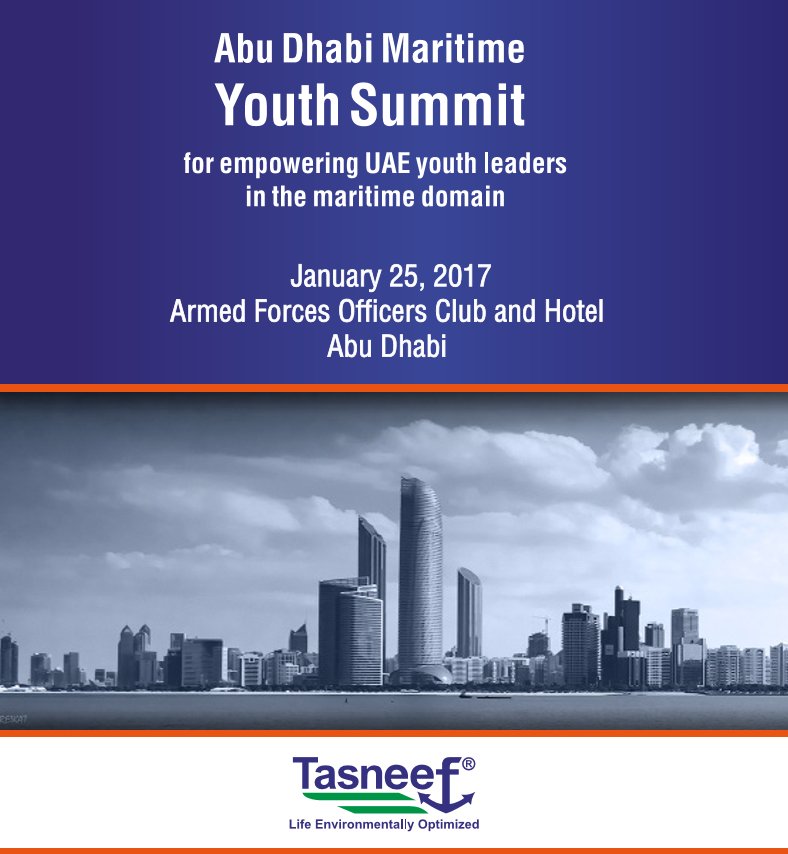 Abu Dhabi Maritime Youth Summit for empowering UAE Youth Leaders in the Maritime domain - 2017